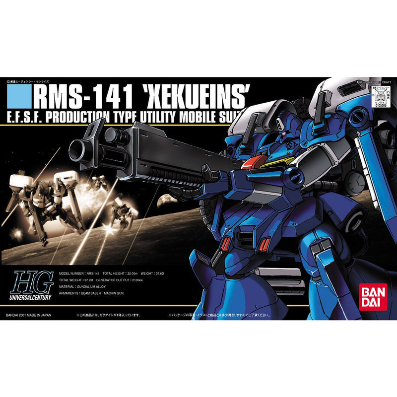 Bandai HGUC 1/144 No.024 RMS-141 Xekueins - Kidultverse