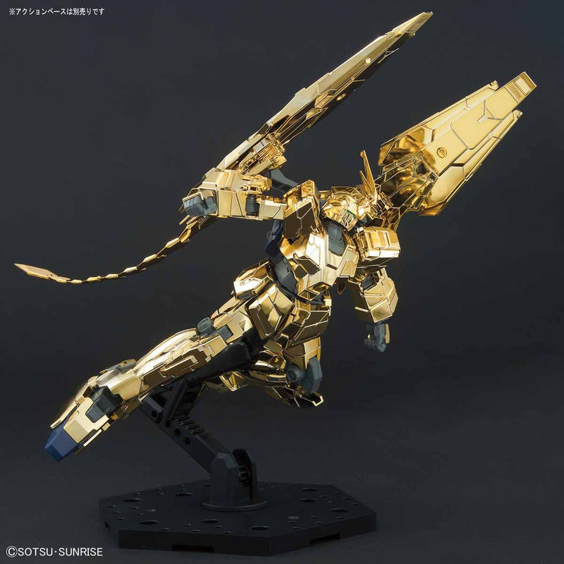 Bandai HGUC 1/144 No.227 RX-0 Unicorn Gundam 03 Phenex [Unicorn Mode] (Narrative Ver.) [Gold Coating] - Kidultverse