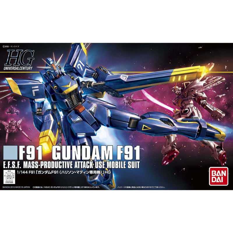 Bandai HGUC 1/144 No.168 Harrison Madin's Gundam F91 - Kidultverse
