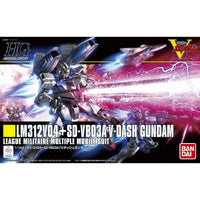 Bandai HGUC 1/144 No.188 LM312V04+SD-VB03A V-Dash Gundam - Kidultverse