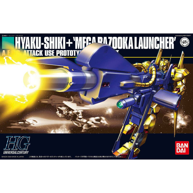 Bandai HGUC 1/144 No.048 Hyaku-Shiki + Mega Bazooka Launcher - Kidultverse