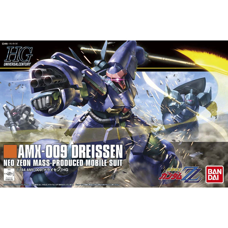 Bandai HGUC 1/144 No.172 AMX-009 Dreissen - Kidultverse