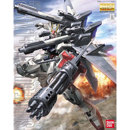 Bandai MG 1/100 No.090 GAT-X105+AQM/E-M1 Strike Gundam + I.W.S.P. - Kidultverse