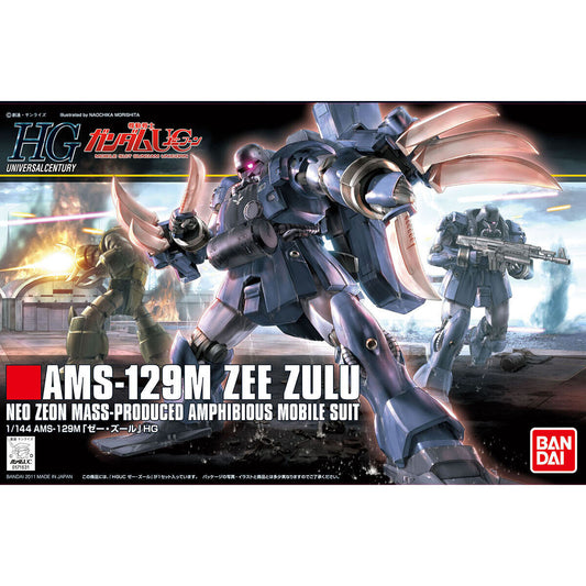 Bandai HGUC 1/144 No.132 AMS-129M Zee Zulu - Kidultverse