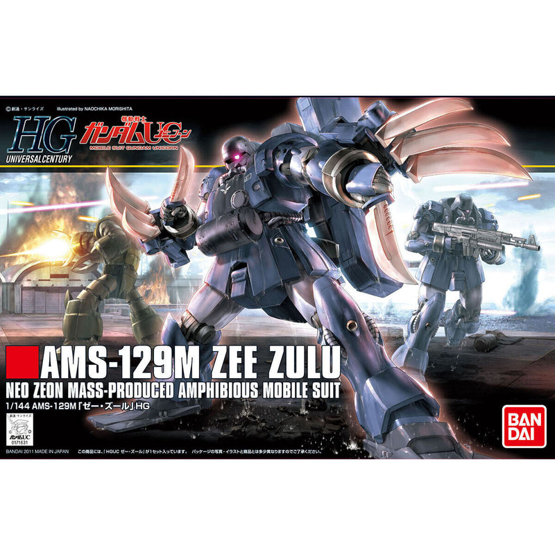 Bandai HGUC 1/144 No.132 AMS-129M Zee Zulu - Kidultverse
