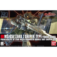 Bandai HGUC 1/144 No.137 MS-05L Zaku I Sniper Type [Yonem Kirks Custom] - Kidultverse