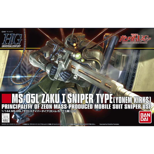 Bandai HGUC 1/144 No.137 MS-05L Zaku I Sniper Type [Yonem Kirks Custom] - Kidultverse