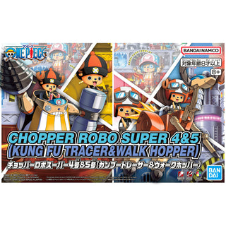 Bandai One Piece Chopper Robo Super No.4 & 5 Kung Fu Tracer & Walk Hopper Set - Kidultverse