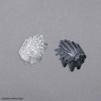 30 Minutes Fantasy 30MF Customize Structure 03 – clear and grey hedgehog-style parts