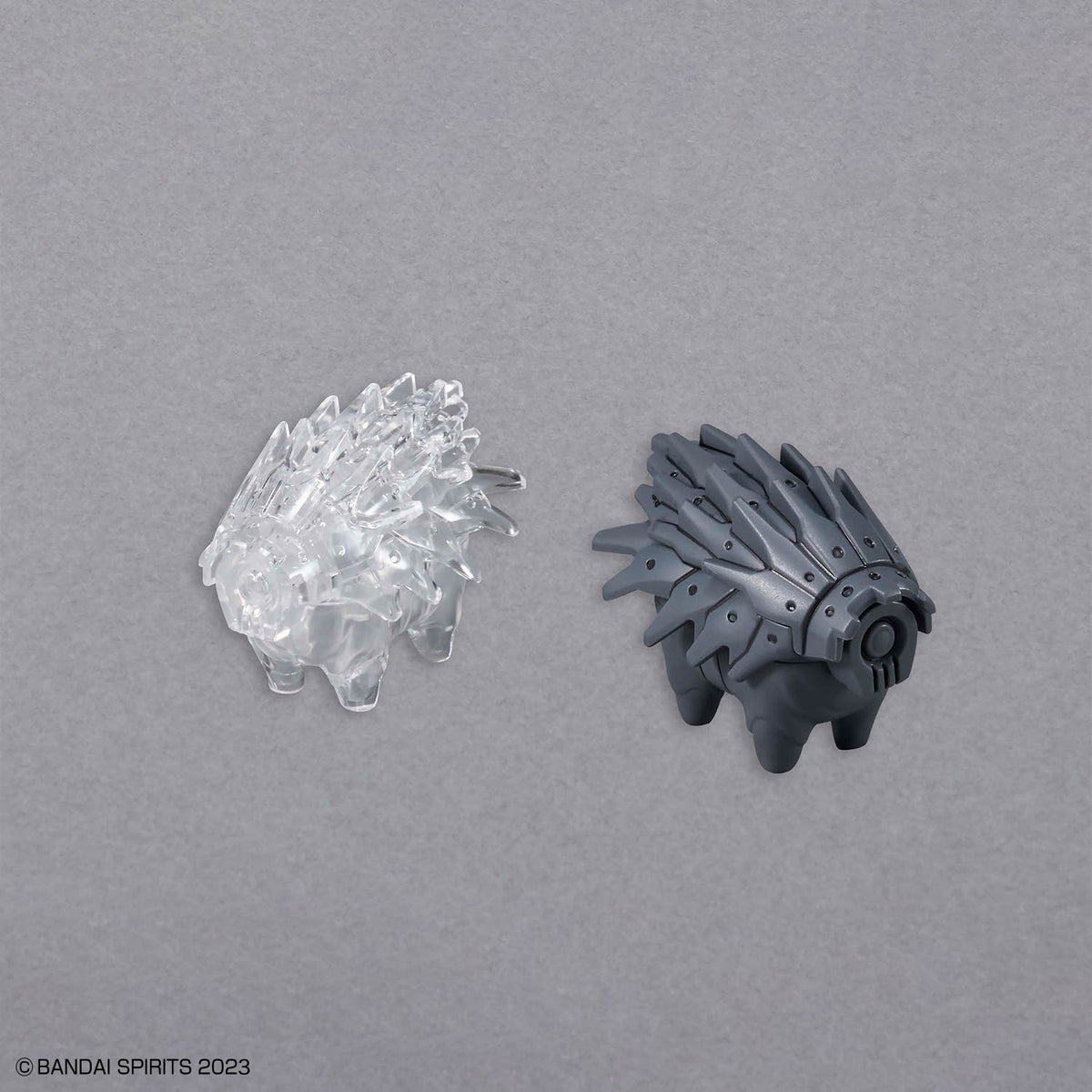 30 Minutes Fantasy 30MF Customize Structure 03 – clear and grey hedgehog-style parts