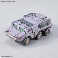 30 Minutes Missions 30MM 1/144 W-39 Option Parts Set 24 – painted armoured vehicle, three-quarter view