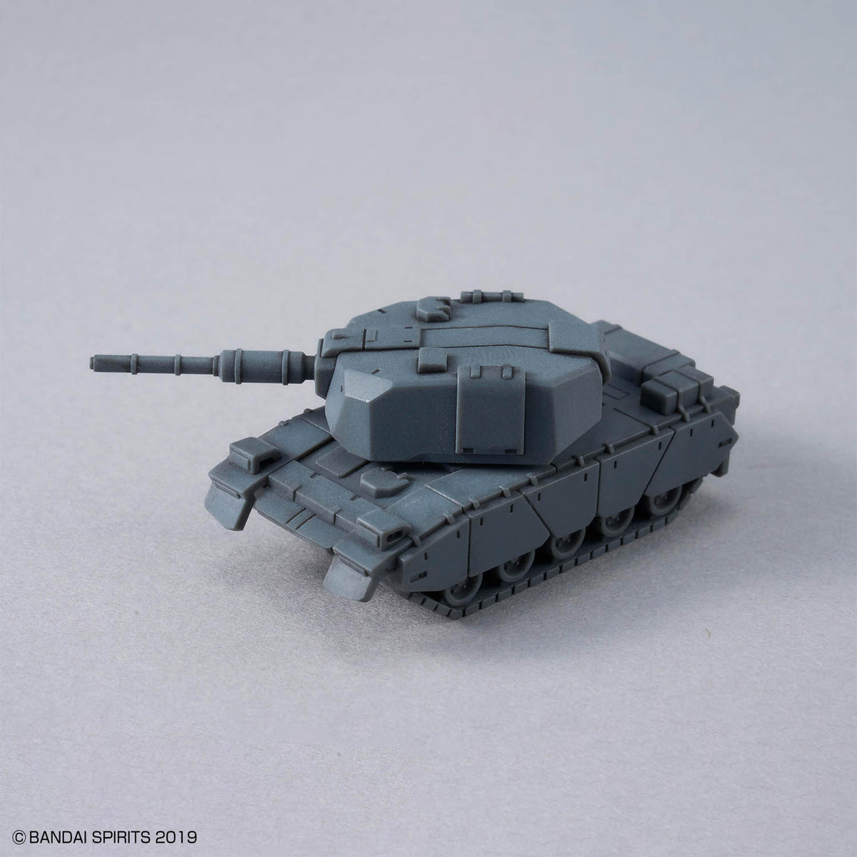 30 Minutes Missions 30MM 1/144 W-39 Option Parts Set 24 – three-quarter view of grey tank model