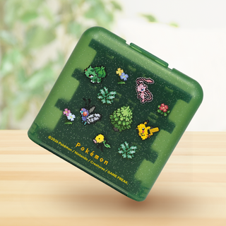 Hori 24-Game Card Case (Pokemon Pixel Green) for Nintendo Switch 2