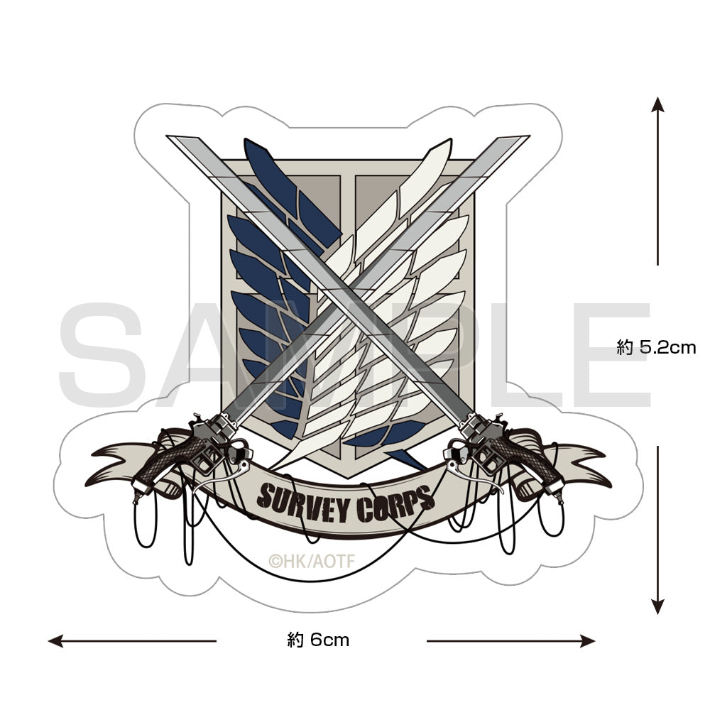 Attack on Titan: Survey Corps Mini Sticker