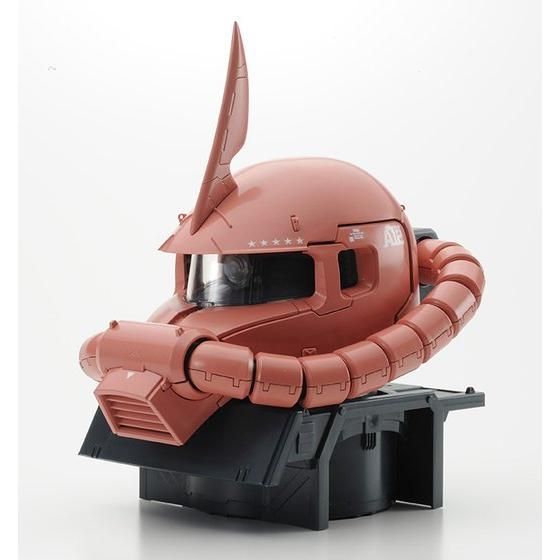 RG 1/144 RX-78-2 Gundam & 1/35 MS-06S Char's Zaku II Head [Premium Ver.] (P-Bandai)