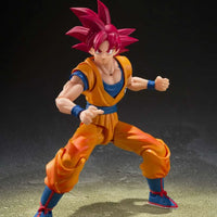 Dragon Ball Super Saiyan God Son Goku God Aura S.h.figuarts