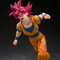 Dragon Ball Super Saiyan God Son Goku God Aura S.h.figuarts