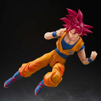 Dragon Ball Super Saiyan God Son Goku God Aura S.h.figuarts