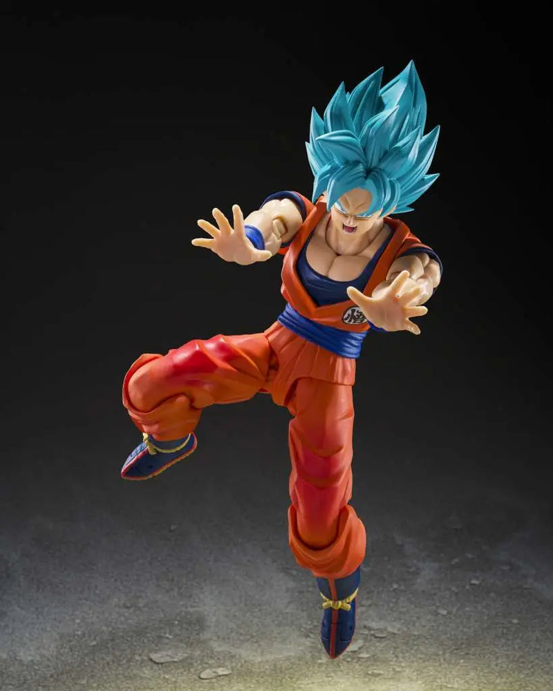 Dragon Ball Super Saiyan God Super Saiyan Son Goku Blue Power S.h.figuarts