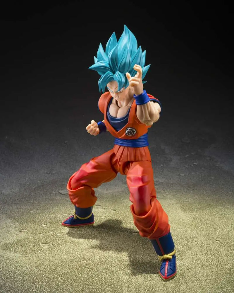 Dragon Ball Super Saiyan God Super Saiyan Son Goku Blue Power S.h.figuarts