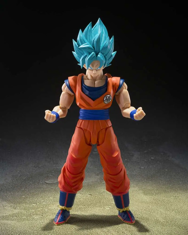 Dragon Ball Super Saiyan God Super Saiyan Son Goku Blue Power S.h.figuarts