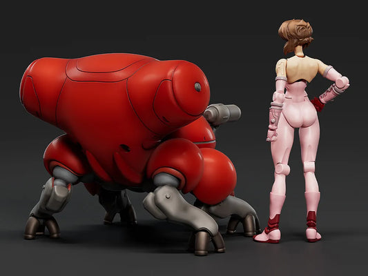 Ghost in the Shell: 1/20 PLAMAX minimum factory MF-94 Motoko Fuchikoma with Fuchikoma [Manga Edition]