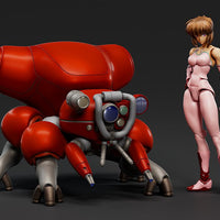 Ghost in the Shell: 1/20 PLAMAX minimum factory MF-94 Motoko Fuchikoma with Fuchikoma [Manga Edition]