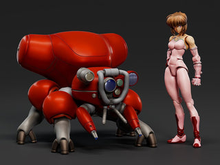 Ghost in the Shell: 1/20 PLAMAX minimum factory MF-94 Motoko Fuchikoma with Fuchikoma [Manga Edition]
