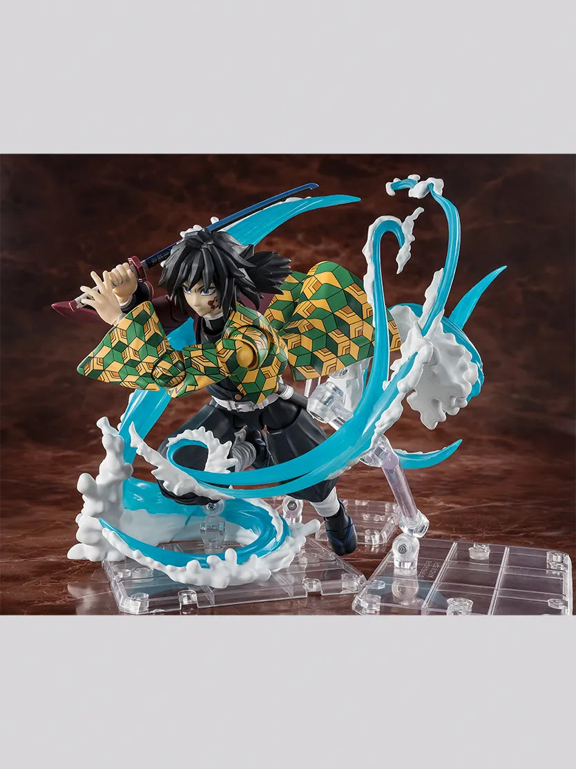 Demon Slayer: S.H.Figuarts Tanjiro And Giyu Water Breathing Effect Parts Set