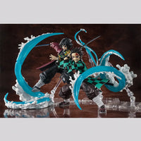 Demon Slayer: S.H.Figuarts Tanjiro And Giyu Water Breathing Effect Parts Set