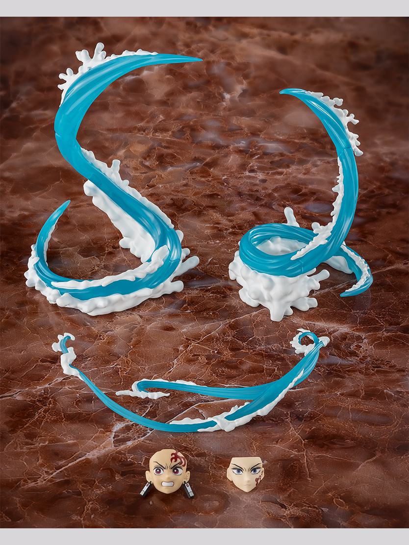 Demon Slayer: S.H.Figuarts Tanjiro And Giyu Water Breathing Effect Parts Set