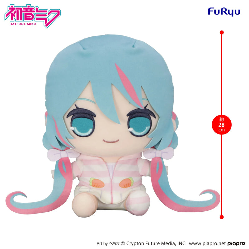 Hatsune Miku: Big Plush: Rabbit Ear Hood Pajama Kyurumaru