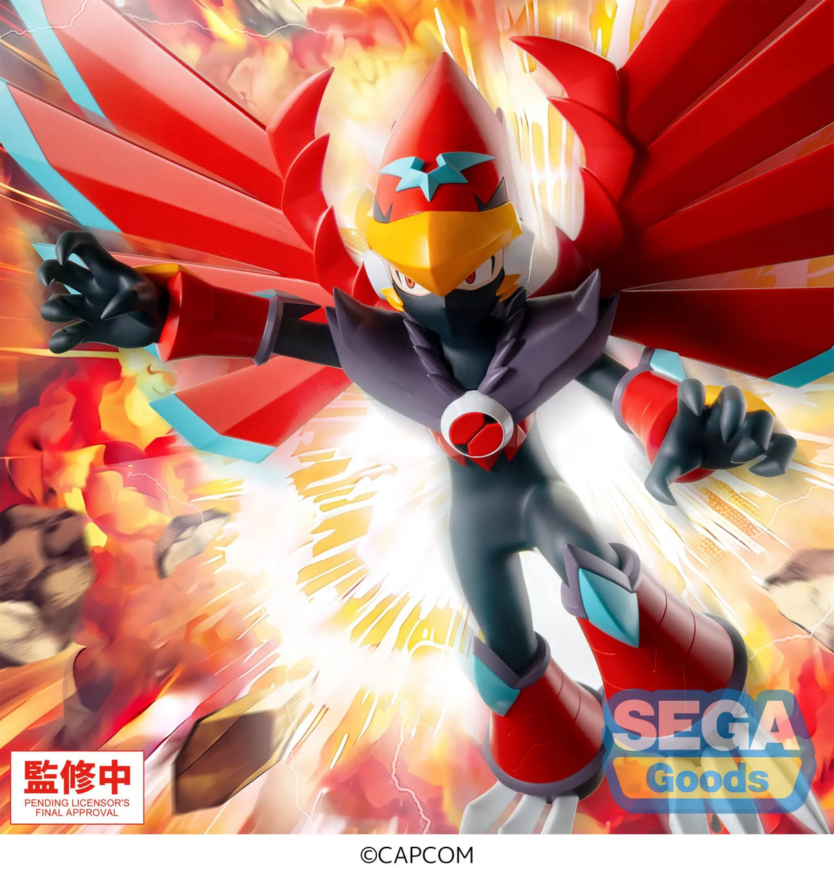 Mega Man Battle Network: Luminasta: Mega Man Falzar Beast
