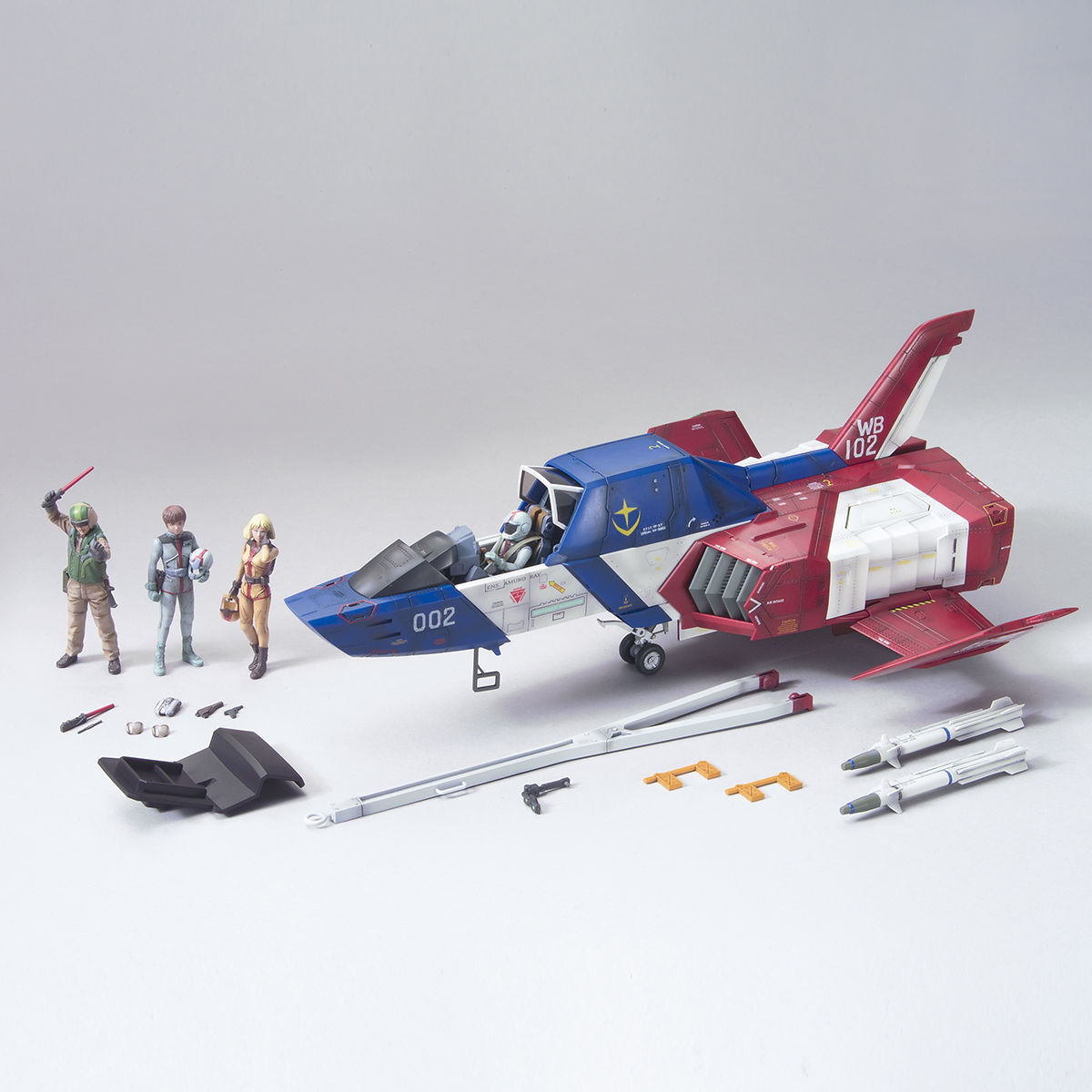 1/35 U.C. Hard Graph No.07 E.F.S.F. Multipurpose Light Fighter FF-X7 Core Fighter
