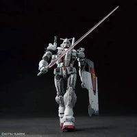 HG 1/144 No.255 Gundam EX – beam sabre and shield held in action pose