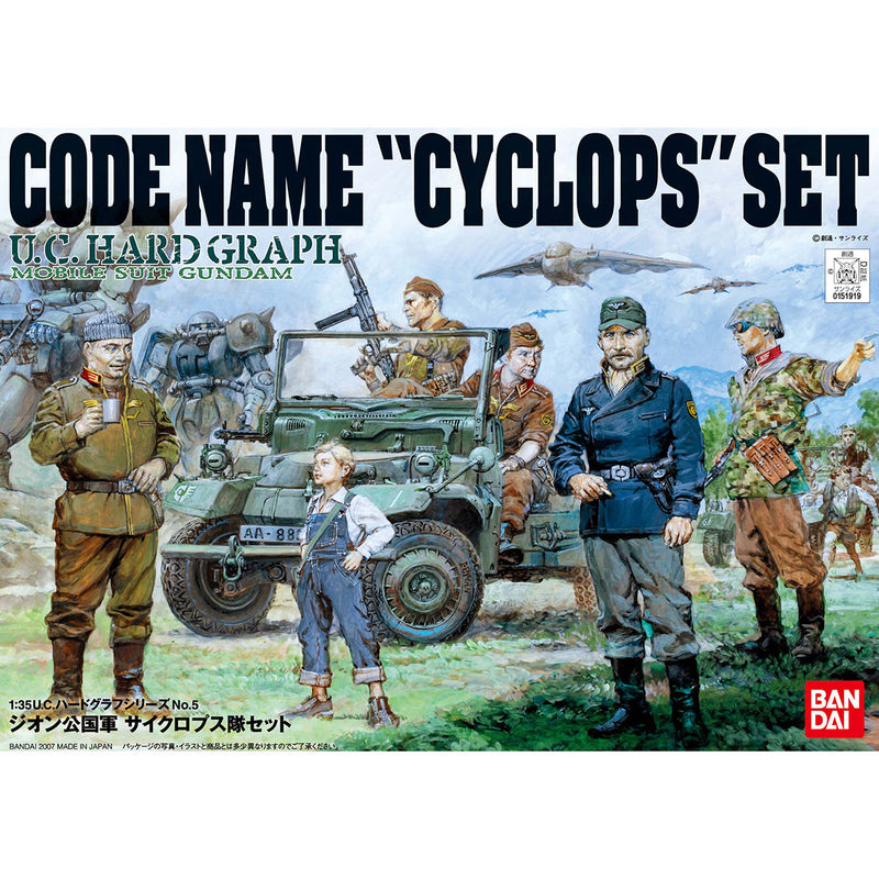 1/35 U.C. Hard Graph No.05 Code Name "Cyclops" Set