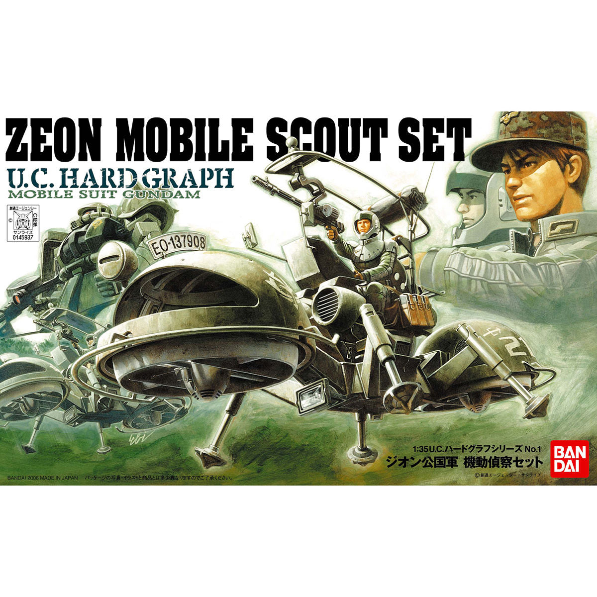 1/35 U.C. Hard Graph No.01 Zeon Mobile Scout Set