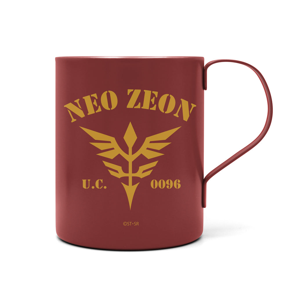 Mobile Suit Gundam Unicorn: Neo Zeon U.C.0096 Double Wall Stainless Mug (Painted)
