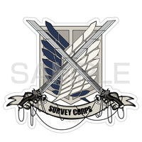 Attack on Titan: Survey Corps Waterproof Sticker