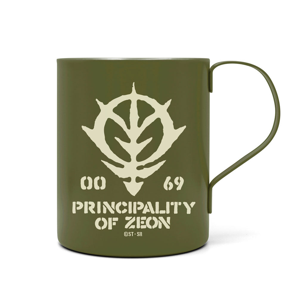 Mobile Suit Gundam: Principality of Zeon Double Wall Stainless Mug (Painted)