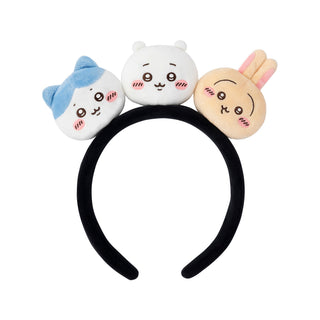 Chiikawa: Chiikawa Park Plush Headband: Chiikawa Hachiware Usagi Faces