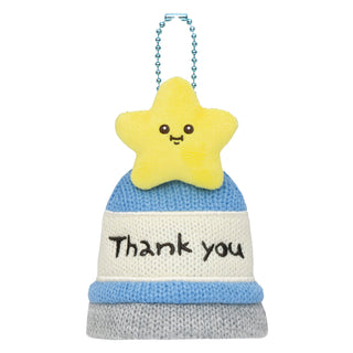 Chiikawa: Chiikawa Park Mascot Sized Knit Cap Keychain Star