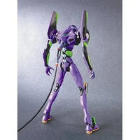 HG No.01 Evangelion-01 Test Type – rear view with power umbilical cable