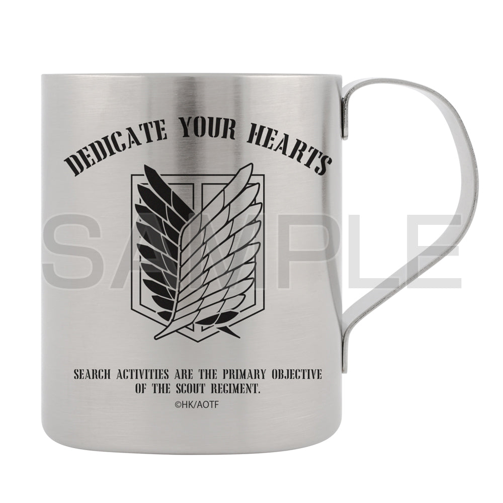 Attack on Titan: Survey Corps Double-Wall Stainless Mug Ver2.0