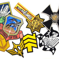 Mobile Suit Gundam: Zeon Meritorious Cross Hook and Loop Patch