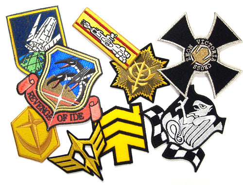 Mobile Suit Gundam: Zeon Meritorious Cross Hook and Loop Patch