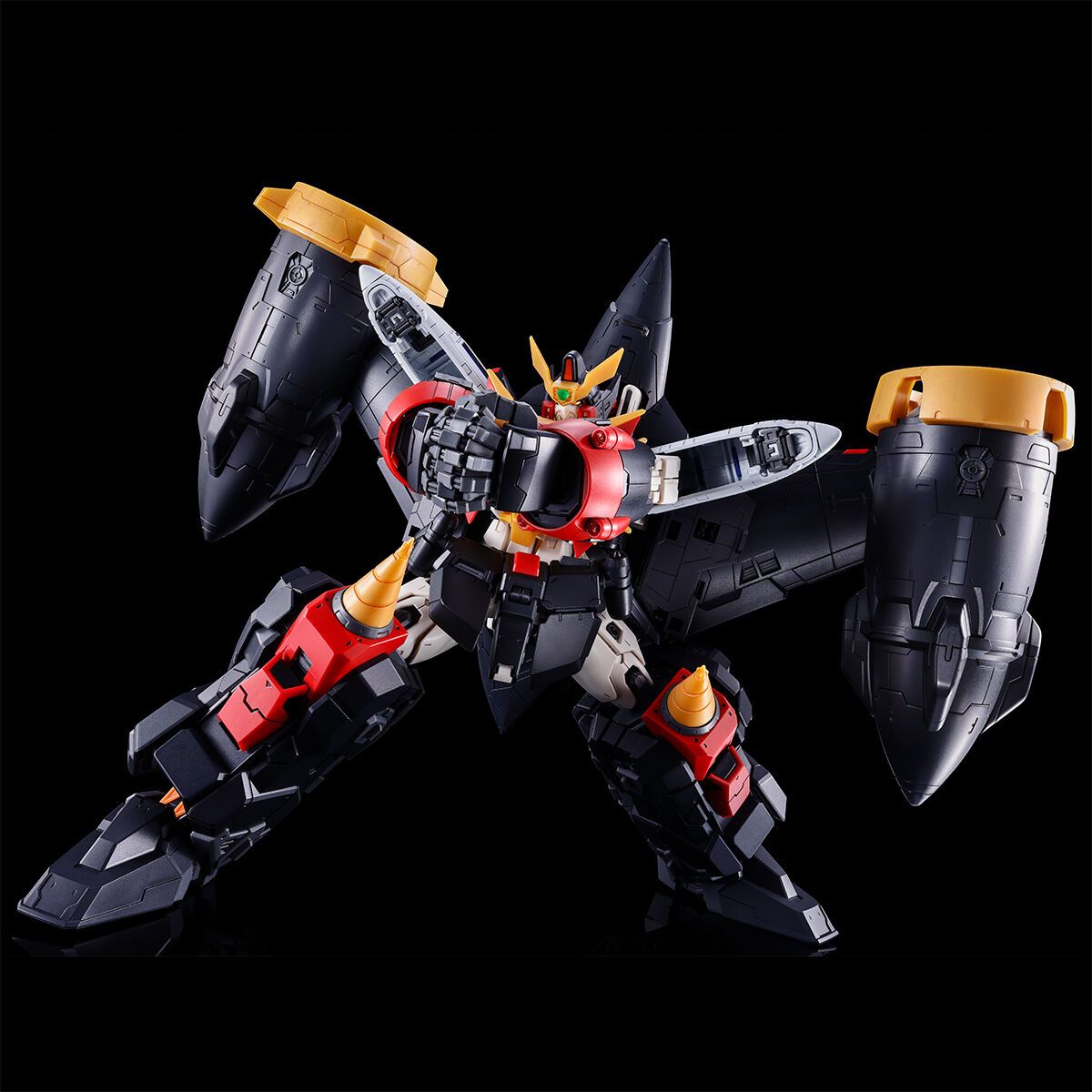 RG 1/144 Star Gaogaigar – front three-quarter view with wings extended