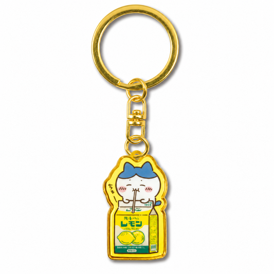 Chiikawa: Local Limited Diecut Keychain: Hachiware [Kanto Tochigi Lemon] (CKW11885)