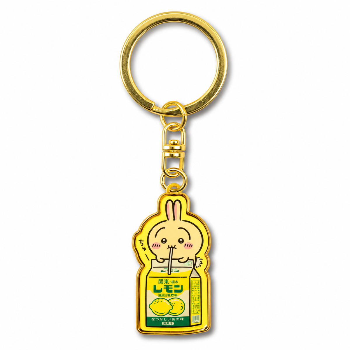 Chiikawa: Local Limited Diecut Keychain: Usagi [Kanto Tochigi Lemon] (CKW11886)