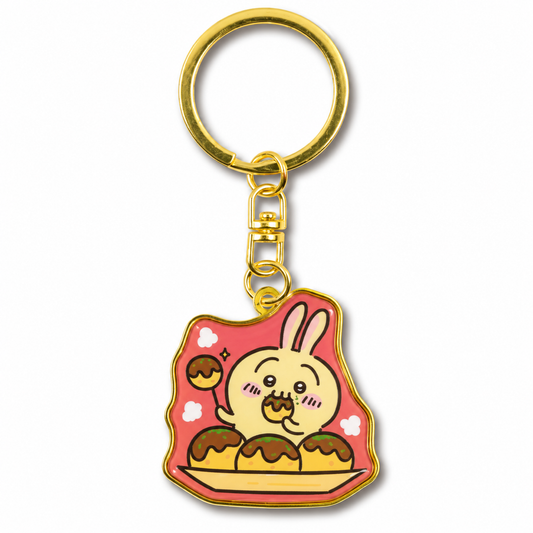 Chiikawa: Local Limited Diecut Keychain: Usagi [Takoyaki] (CKW45899)